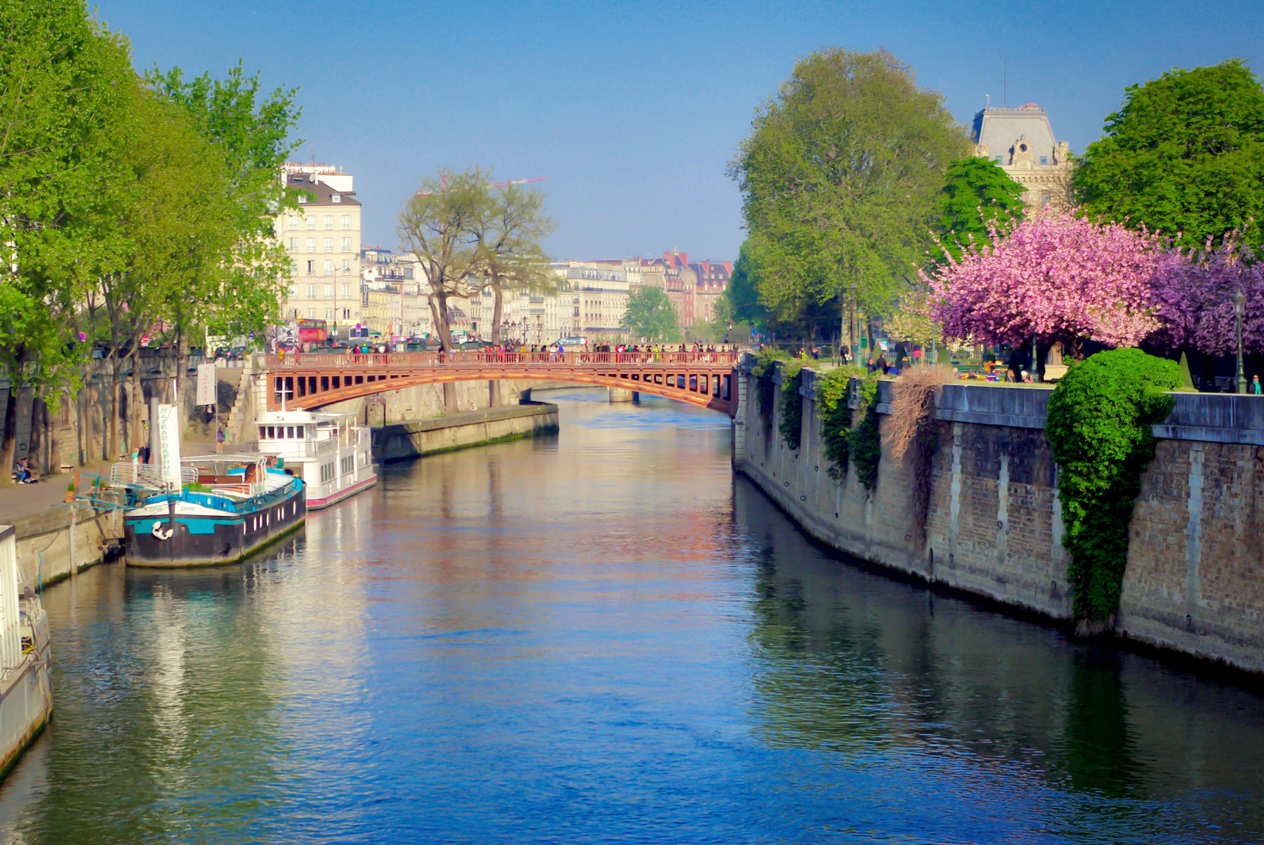 Quais de la Seine near Notre-Dame © French Moments