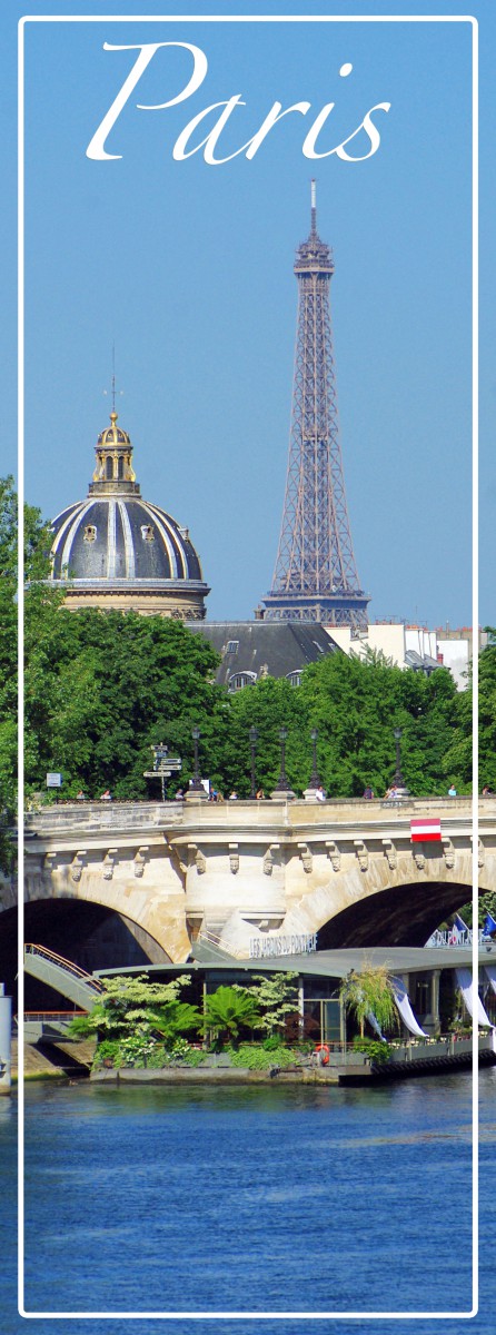 Paris Eiffel Tower Quais de la Seine